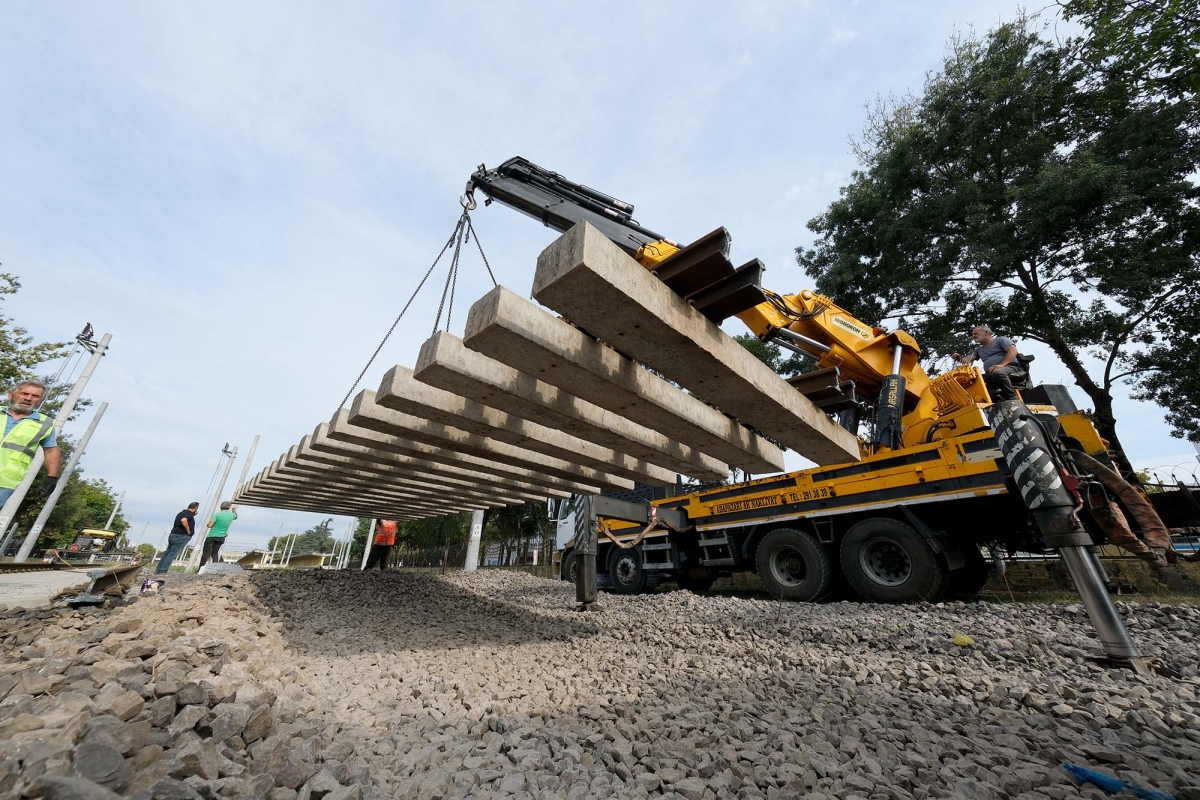 Tren 12 metre derinliğe inerek tünel içinden gara ulaşacak