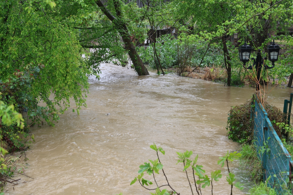 Sakarya'da sağanak hayatı olumsuz etkiledi