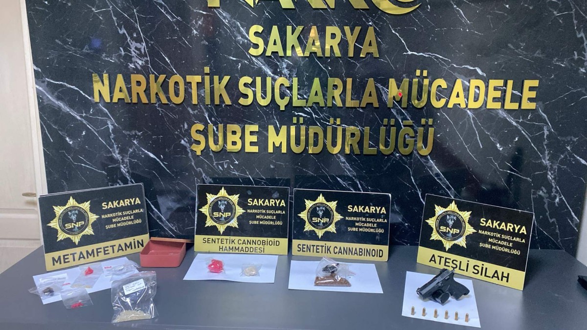 Sakarya'da uyuşturucu operasyonunda 1 şüpheli tutuklandı