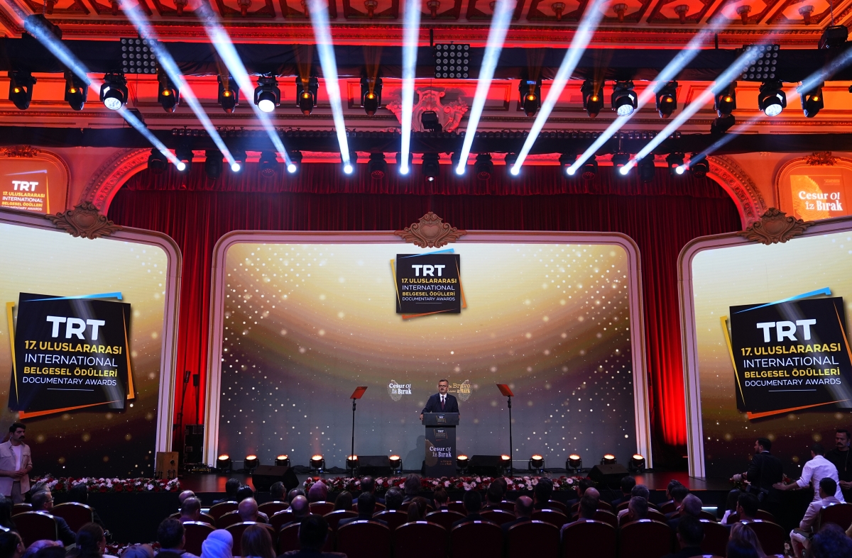 Cumhurbaşkanlığı İletişim Başkanı Duran, ″TRT 17. Uluslararası Belgesel Ödülleri″ törenine katıldı