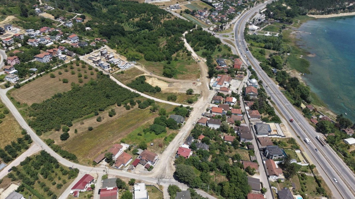 Esentepe’de Bağlantı Yolu Çalışmaları Başladı