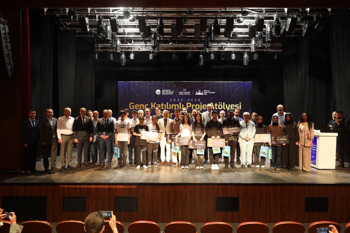 Genç Katılımlı Proje Atölyesi Fikir Yarışmasında ödüller sahiplerini buldu