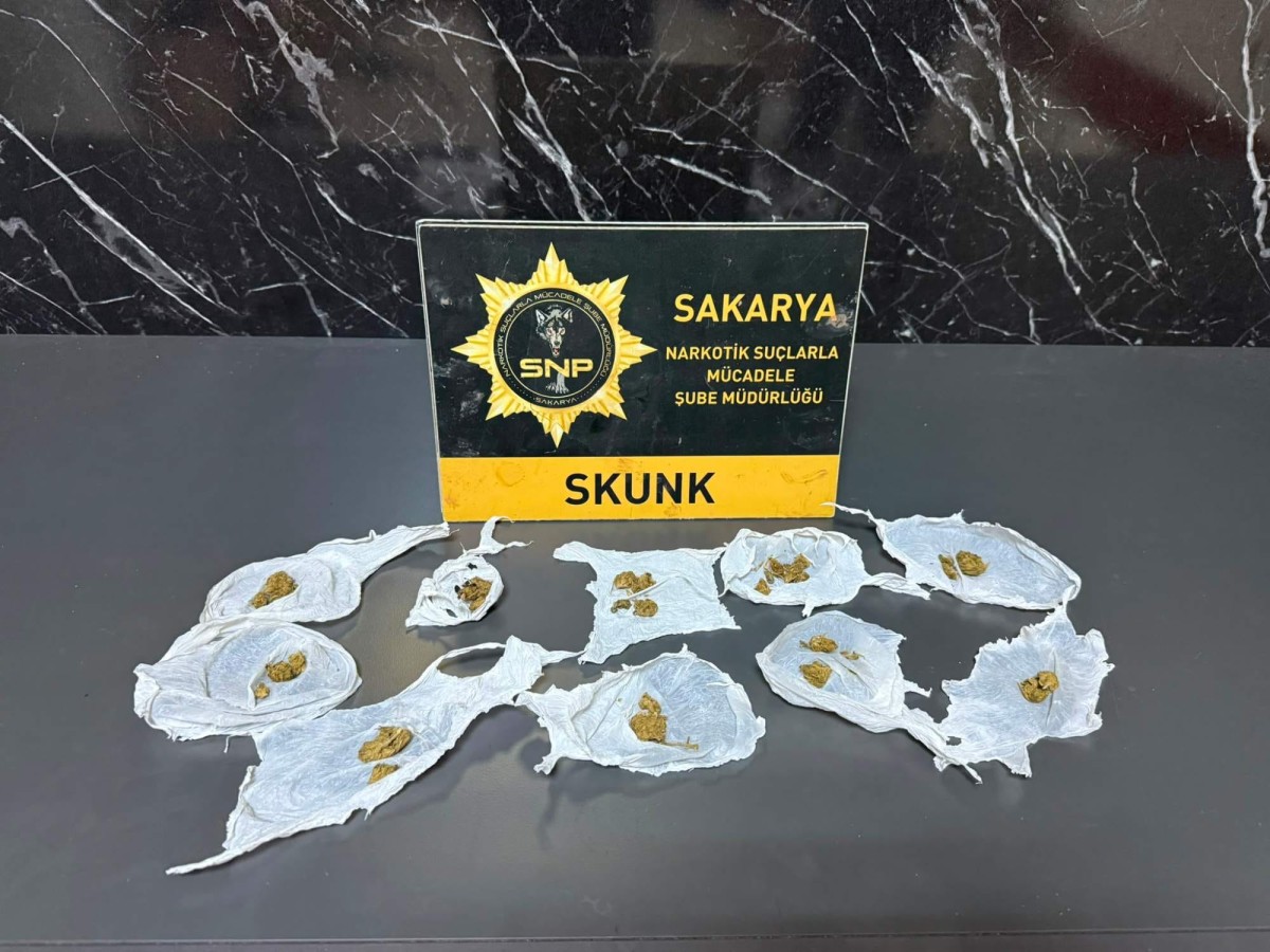 Sakarya'da 2 uyuşturucu operasyonunda 3 şüpheli tutuklandı