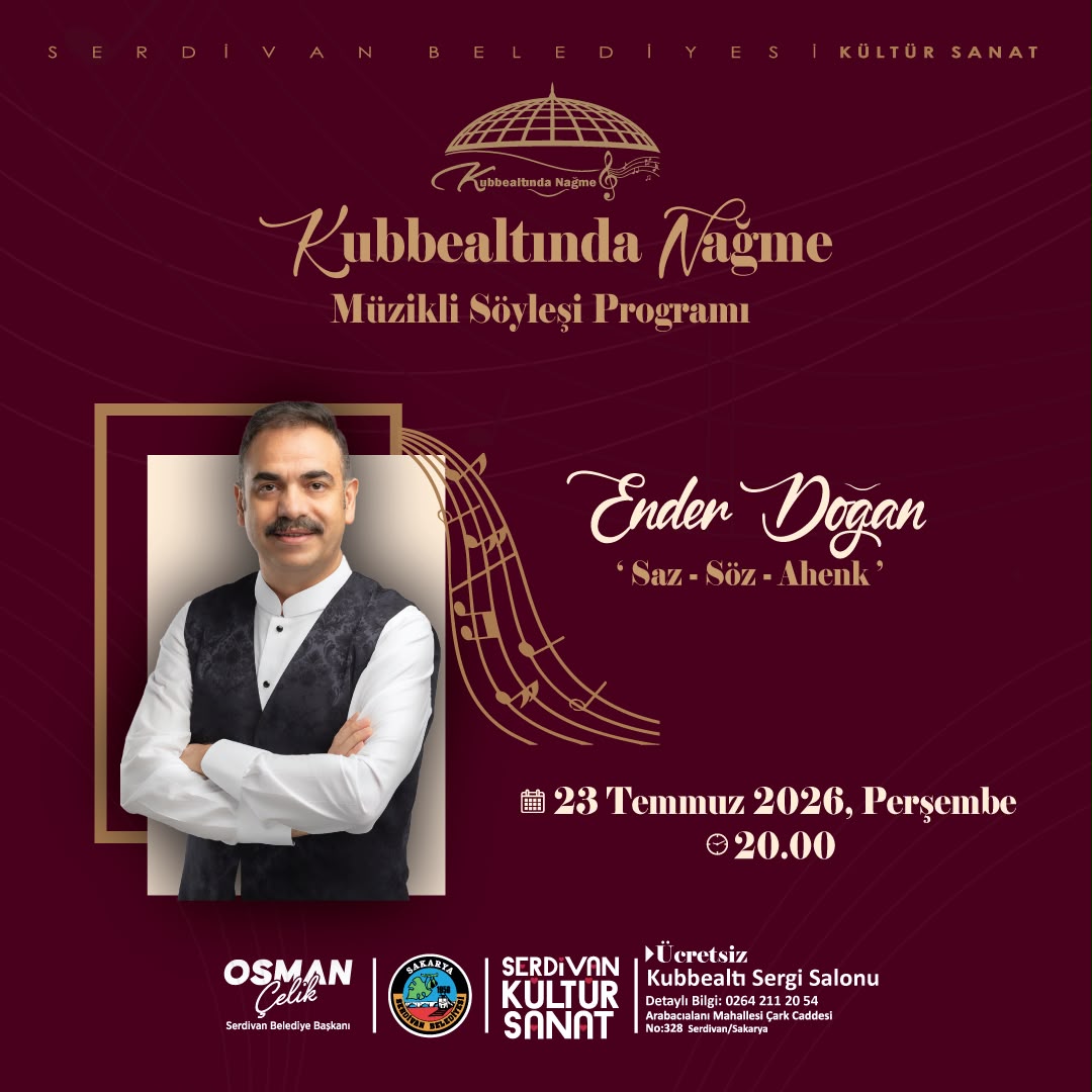 Türk musikisinin usta ismi Serdivan'da