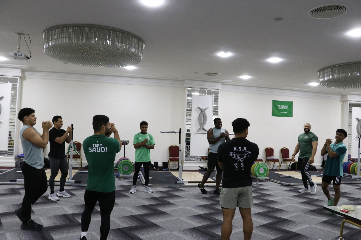 Suudi Arabistan Halter Milli Takımı, Asya Oyunları ile Dünya Şampiyonası'na Sakarya'da hazırlanıyor