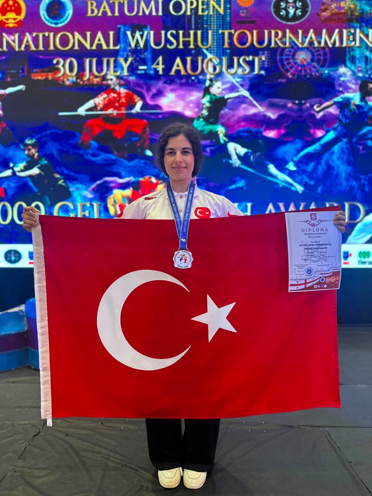 Sakaryalı wushu sporcuları Gürcistan'da 6 madalya kazandı