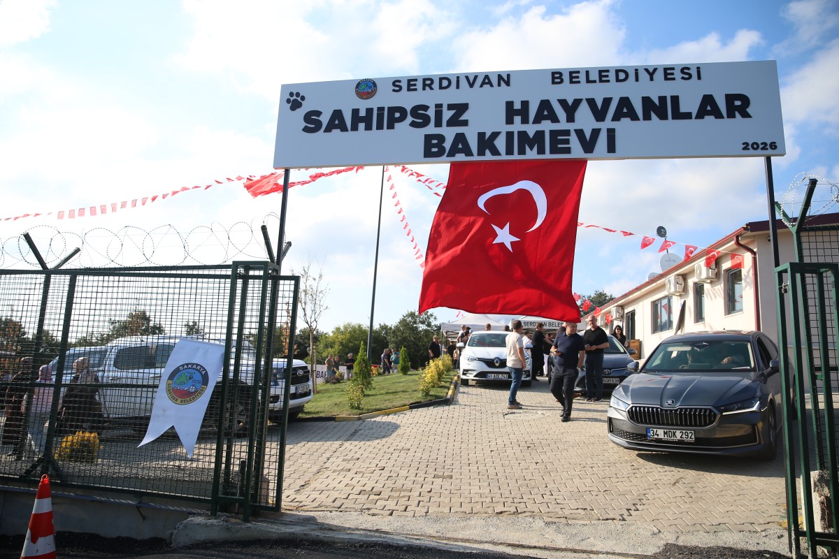 Serdivan Sahipsiz Hayvanlar Bakımevi hizmete açıldı