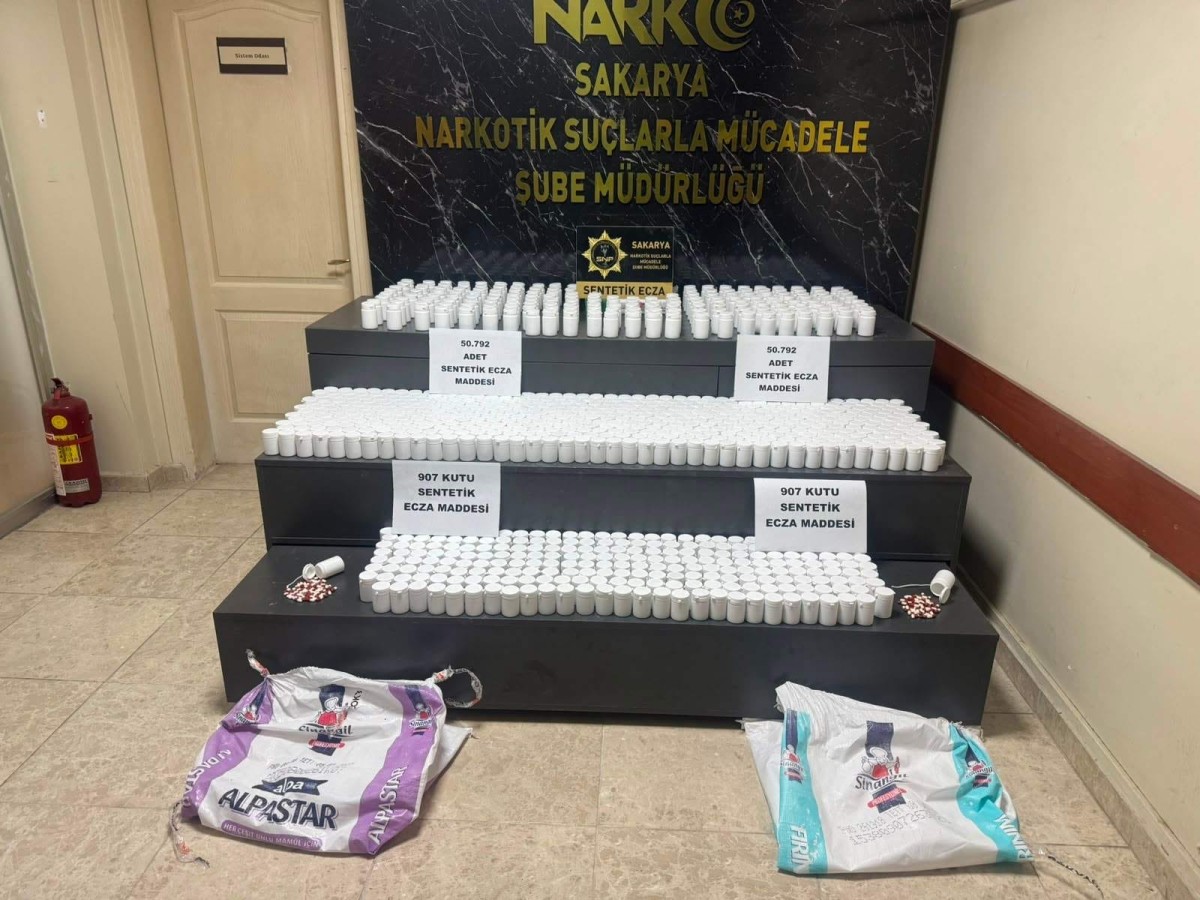 Sakarya'da uyuşturucu operasyonunda 4 şüpheli tutuklandı