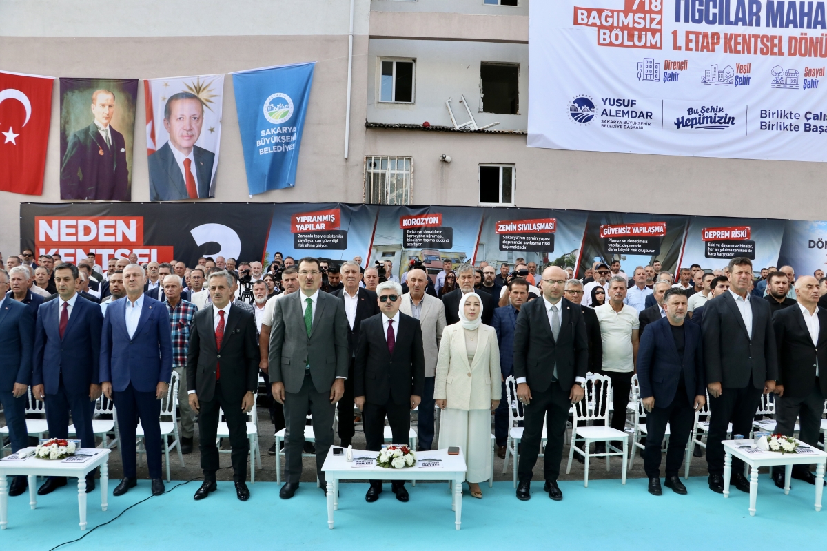Sakarya'da 718 bağımsız bölümde ″mahalle bazlı kentsel dönüşüm″ başladı