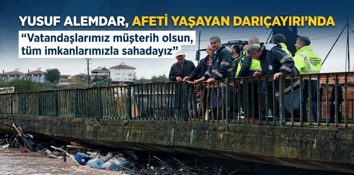 Yusuf Alemdar: “Vatandaşlarımız müsterih olsun, tüm imkanlarımızla sahadayız”