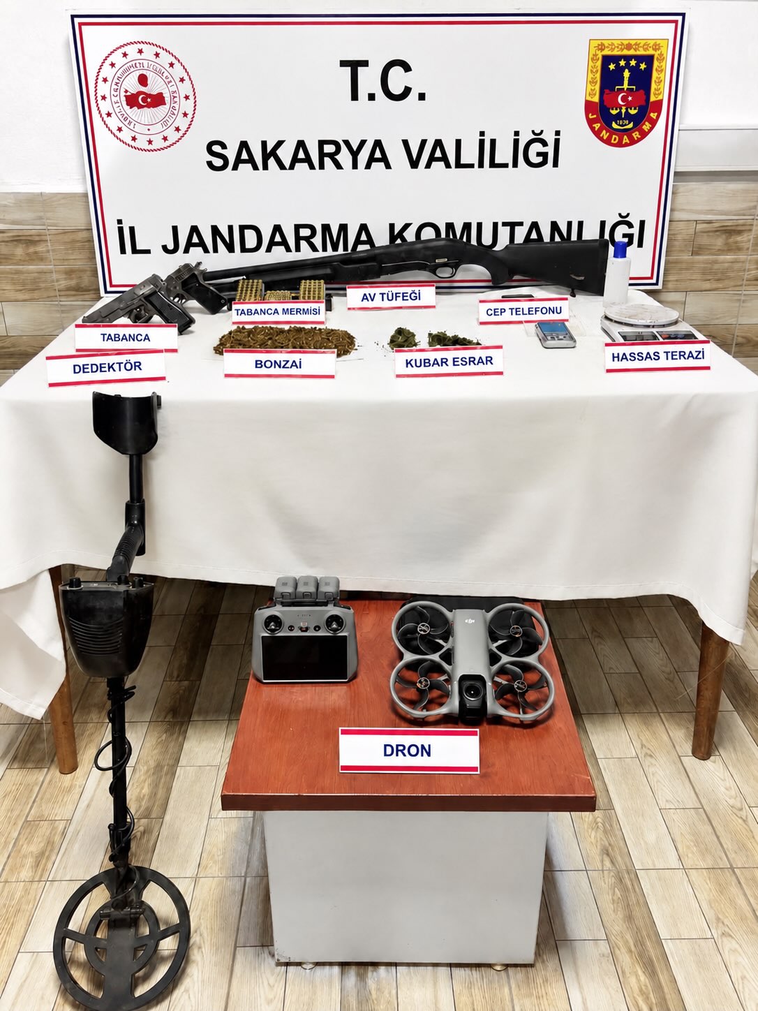 Sakarya'da uyuşturucu operasyonunda 2 şüpheli tutuklandı